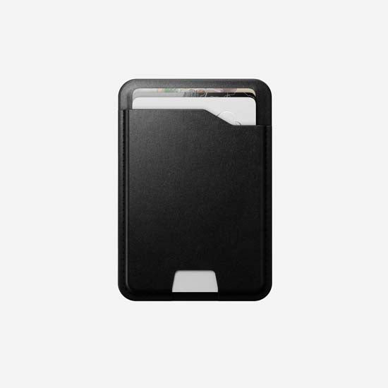 Mag Wallet Horween avec Find My Noir