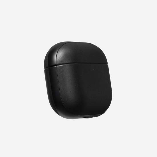 Coque Modern Leather AirPods 4 Noir