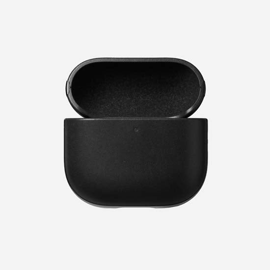 Coque Modern Leather AirPods 4 Noir