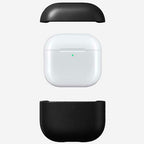 Coque Modern Leather AirPods 4 Noir