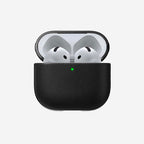Coque Modern Leather AirPods 4 Noir