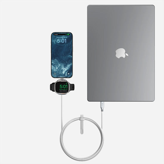 Câble Universel pour Apple Watch Blanc