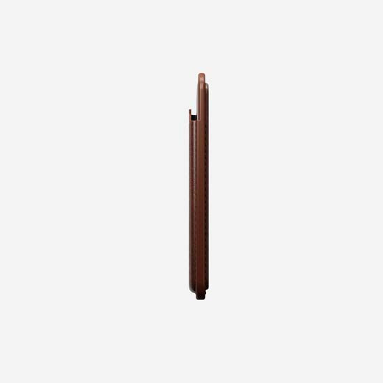 Mag Wallet Horween avec Find My Rustic Brown