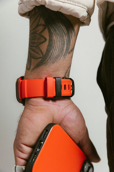Rocky Point Band 44/45/46/49mm Forest/Black Hardware