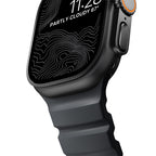 Rocky Point Band 44/45/46/49mm Storm/Black Hardware