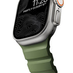 Rocky Point Band 44/45/46/49mm Forest/Natural Hardware