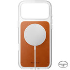Coque Clear Horween cuir iPhone 18 Pro Max / 17 Pro Max Saddle