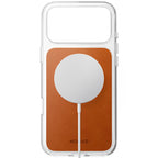 Coque Clear Horween cuir iPhone 18 Pro Max / 17 Pro Max Saddle