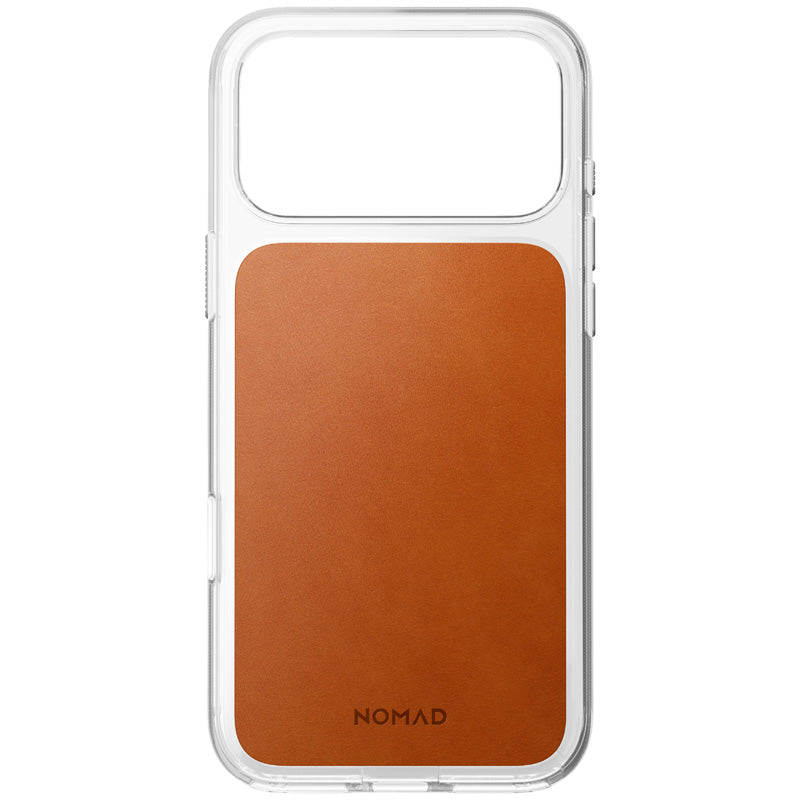 Coque Clear Horween cuir iPhone 18 Pro Max / 17 Pro Max Saddle