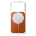 Coque Clear Horween cuir iPhone 18 Pro / iPhone 17 Pro Saddle