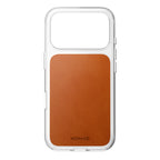 Coque Clear Horween cuir iPhone 18 Pro / iPhone 17 Pro Saddle