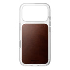 Coque Clear Horween cuir iPhone 18 Pro / iPhone 17 Pro Rustic Brown
