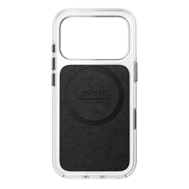 Coque Clear Horween cuir iPhone 18 Pro / iPhone 17 Pro Rustic Brown