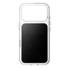 Coque Clear Horween cuir iPhone 18 Pro / iPhone 17 Pro Noir