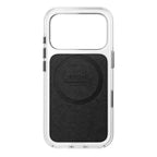 Coque Clear Horween cuir iPhone 18 Pro / iPhone 17 Pro Noir