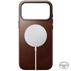 Coque Traditional Horween cuir iPhone 18 Pro Max Rustic Brown