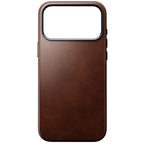 Coque Traditional Horween cuir iPhone 18 Pro Max Rustic Brown