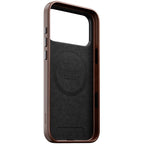 Coque Traditional Horween cuir iPhone 18 Pro Max Rustic Brown
