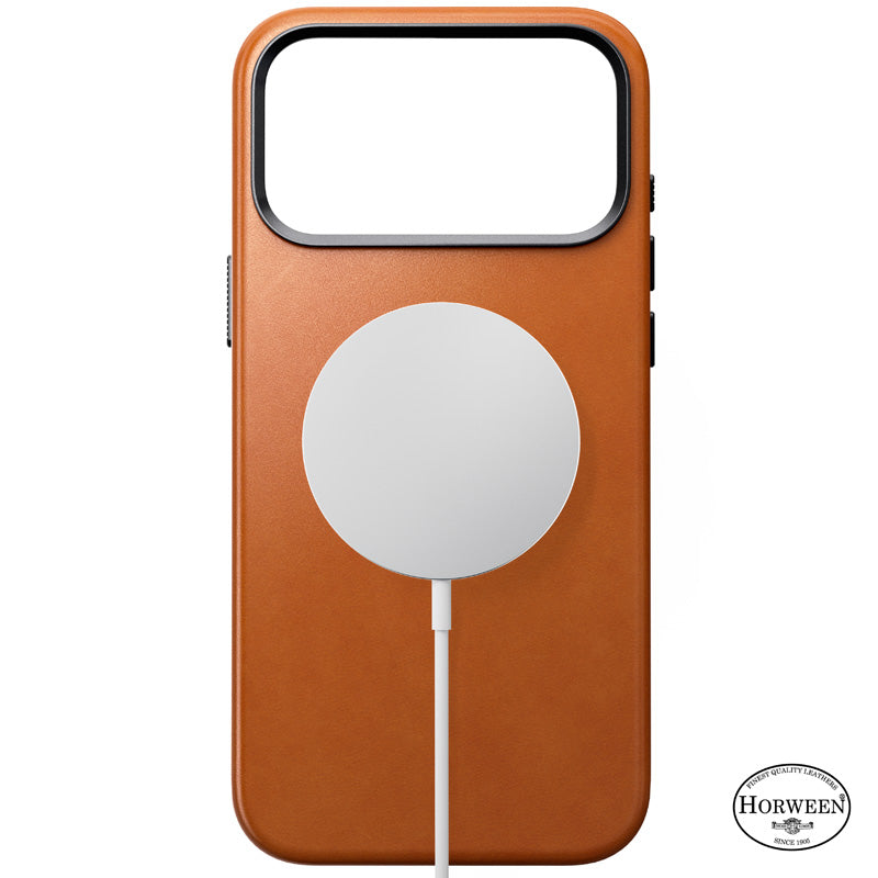 Coque Traditional Horween cuir iPhone 18 Pro Max Saddle