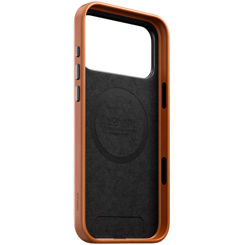 Coque Traditional Horween cuir iPhone 18 Pro Max Saddle