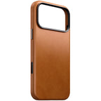 Coque Traditional cuir Nomad iPhone 18 Pro Max English Tan