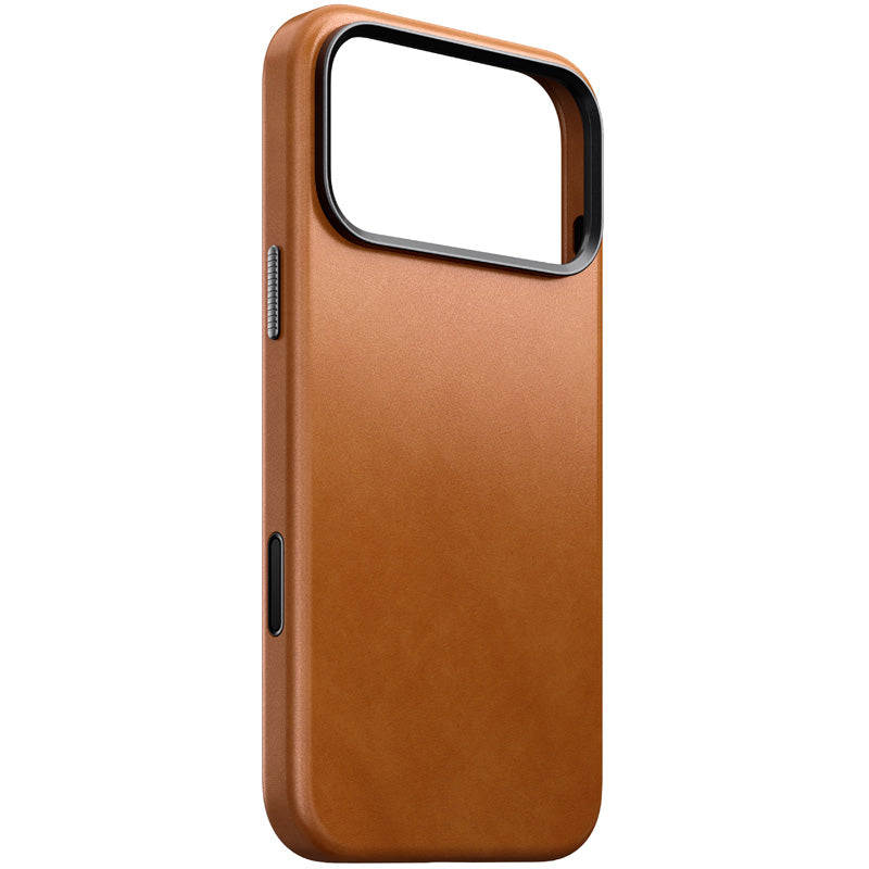 Coque Traditional cuir Nomad iPhone 18 Pro Max English Tan
