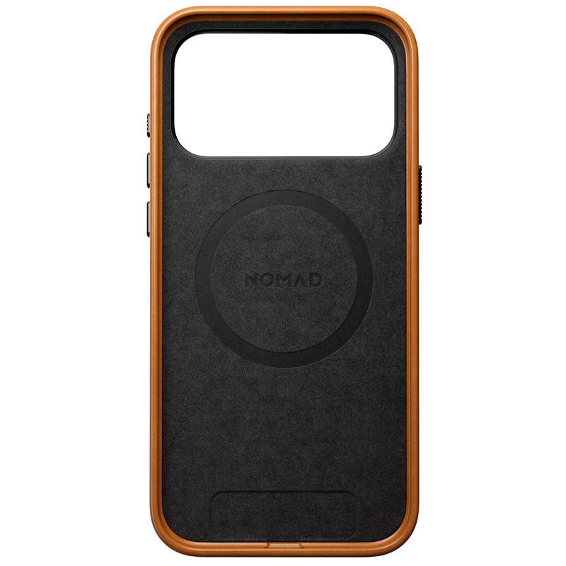 Coque Traditional cuir Nomad iPhone 18 Pro Max English Tan