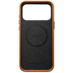 Coque Traditional cuir Nomad iPhone 18 Pro Max English Tan