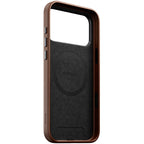 Coque Traditional cuir Nomad iPhone 18 Pro Max Rustic Brown