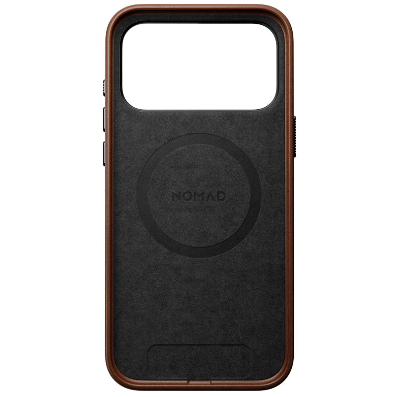 Coque Traditional cuir Nomad iPhone 18 Pro Max Rustic Brown