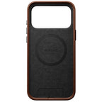 Coque Traditional cuir Nomad iPhone 18 Pro Max Rustic Brown