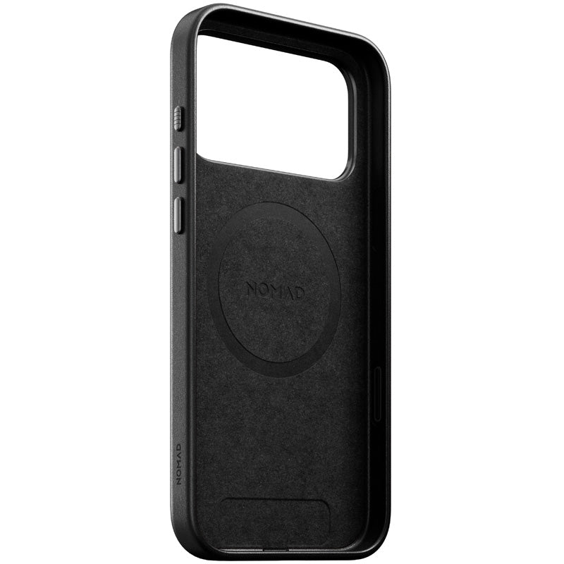 Coque Traditional cuir Nomad iPhone 18 Pro Max Noir