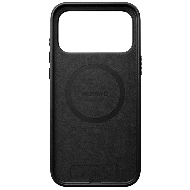 Coque Traditional cuir Nomad iPhone 18 Pro Max Noir