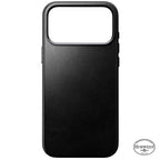 Coque Traditional Horween cuir iPhone 18 Pro Max Noir
