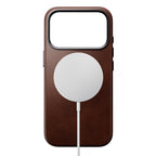 Coque Traditional Horween cuir iPhone 18 Pro Rustic Brown