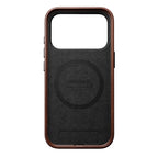 Coque Traditional Horween cuir iPhone 18 Pro Rustic Brown