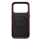 Coque Traditional Horween cuir iPhone 18 Pro Burgundy