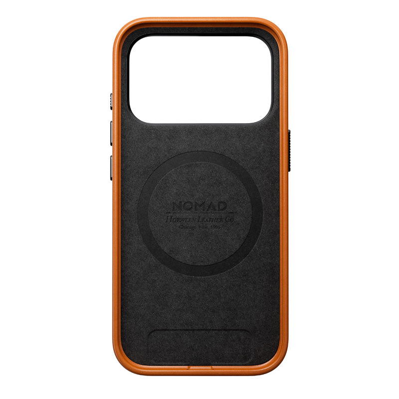 Coque Traditional Horween cuir iPhone 18 Pro Saddle
