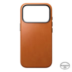 Coque Traditional Horween cuir iPhone 18 Pro Saddle