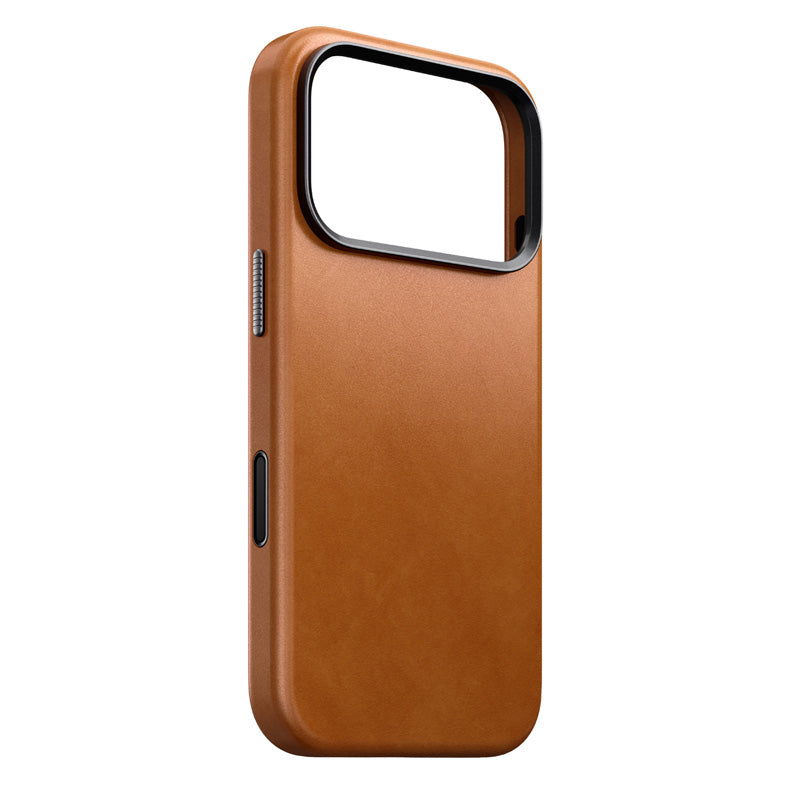 Coque Traditional cuir Nomad iPhone 18 Pro English Tan