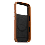Coque Traditional cuir Nomad iPhone 18 Pro English Tan