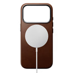 Coque Traditional cuir Nomad iPhone 18 Pro Rustic Brown