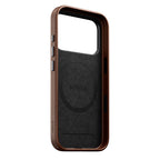 Coque Traditional cuir Nomad iPhone 18 Pro Rustic Brown