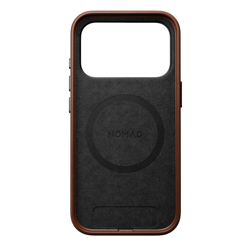 Coque Traditional cuir Nomad iPhone 18 Pro Rustic Brown