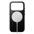 Coque Traditional cuir Nomad iPhone 18 Pro Noir