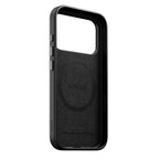 Coque Traditional cuir Nomad iPhone 18 Pro Noir