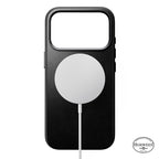 Coque Traditional Horween cuir iPhone 18 Pro Noir