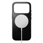 Coque Traditional Horween cuir iPhone 18 Pro Noir