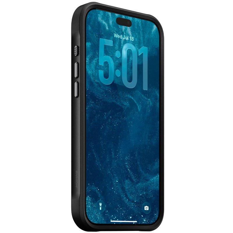 Coque Rugged cuir iPhone 18 Pro Max / 17 Pro Max Rustic Brown