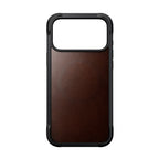 Coque Rugged cuir iPhone 18 Pro Max / 17 Pro Max Rustic Brown